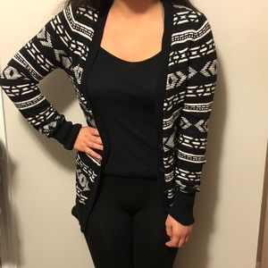 Holiday cardigan